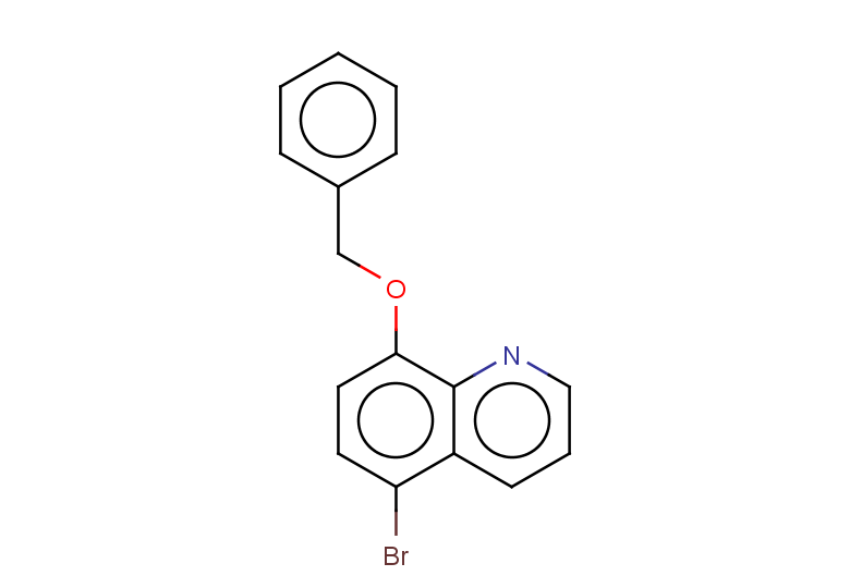 8-(benzyloxy)-5-bromoquinoline