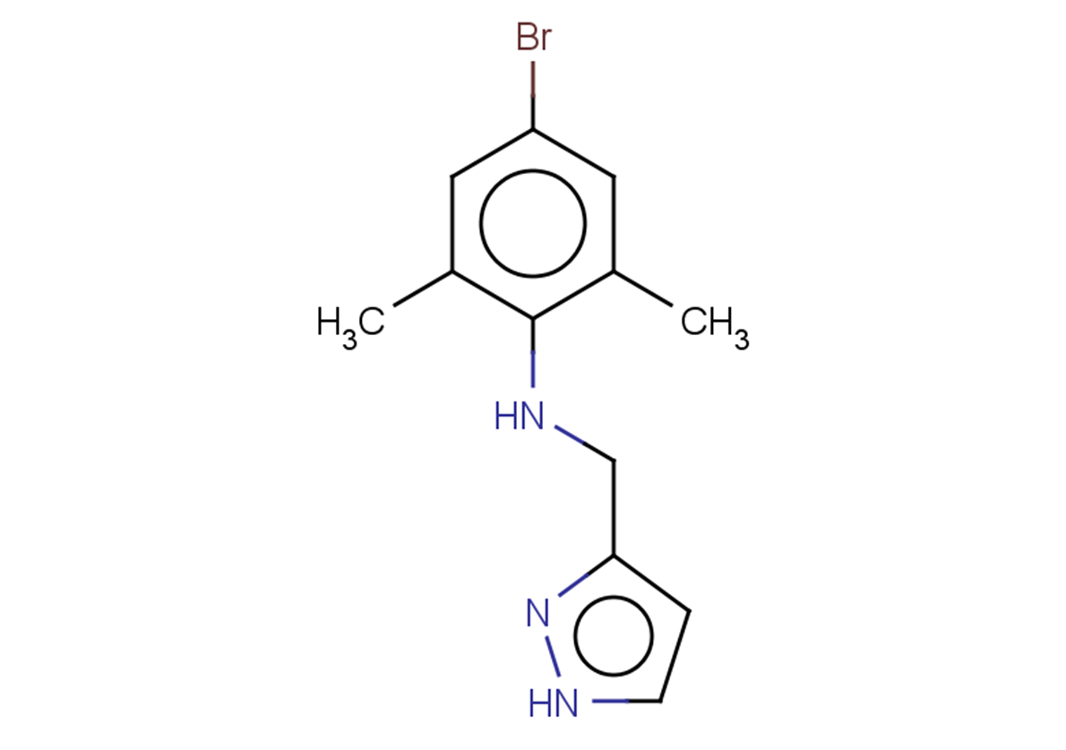 4-bromo-2,6-dimethyl-N-(1H-pyrazol-3-ylmethyl)aniline
