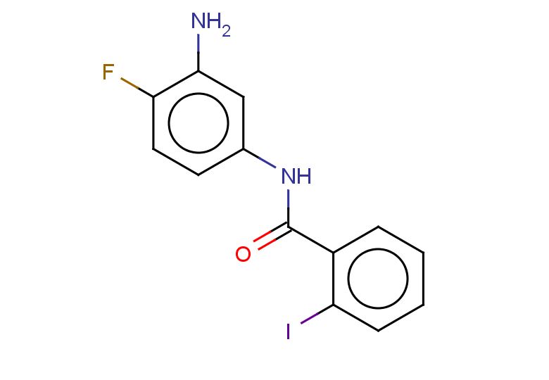N-(3-amino-4-fluorophenyl)-2-iodobenzamide