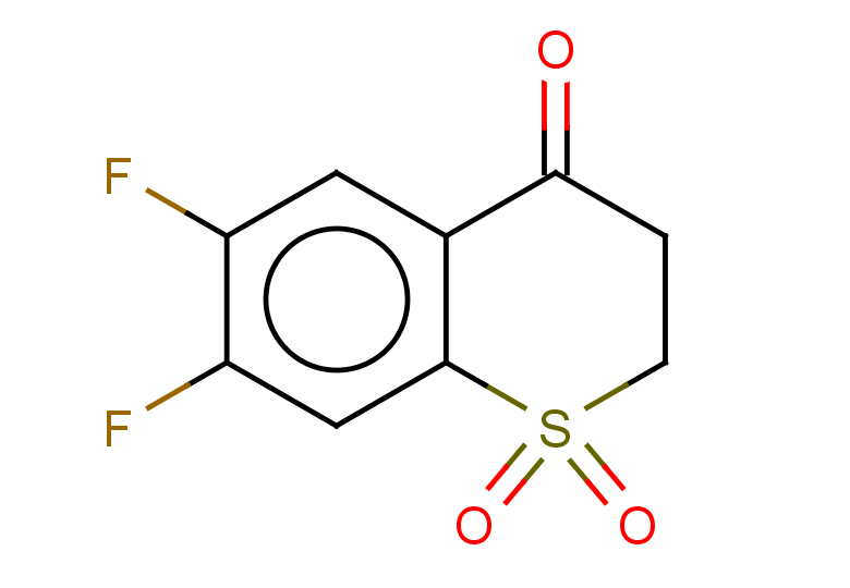 6,7-difluoro-3,4-dihydro-2H-1lambda6-benzothiopyran-1,1,4-trione
