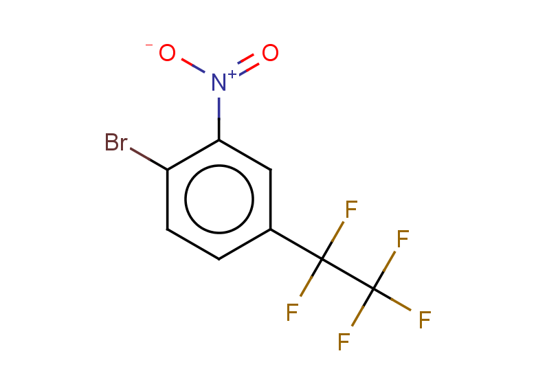 1-bromo-2-nitro-4-(1,1,2,2,2-pentafluoroethyl)benzene