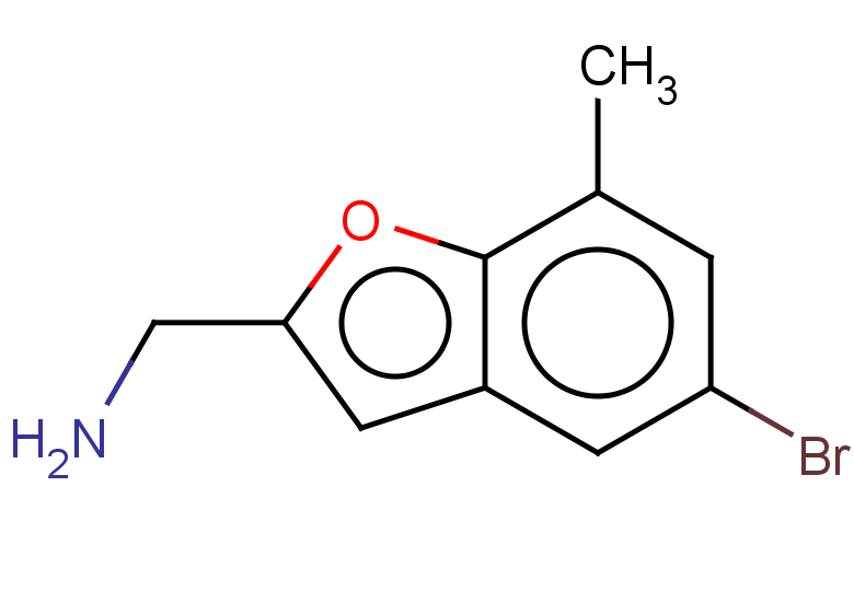 (5-bromo-7-methyl-1-benzofuran-2-yl)methanamine