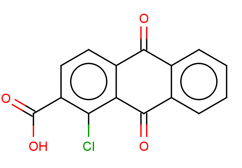 1-chloro-9,10-dioxo-9,10-dihydroanthracene-2-carboxylic acid