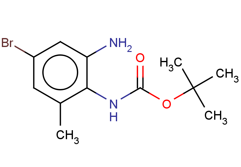 tert-butyl N-(2-amino-4-bromo-6-methylphenyl)carbamate