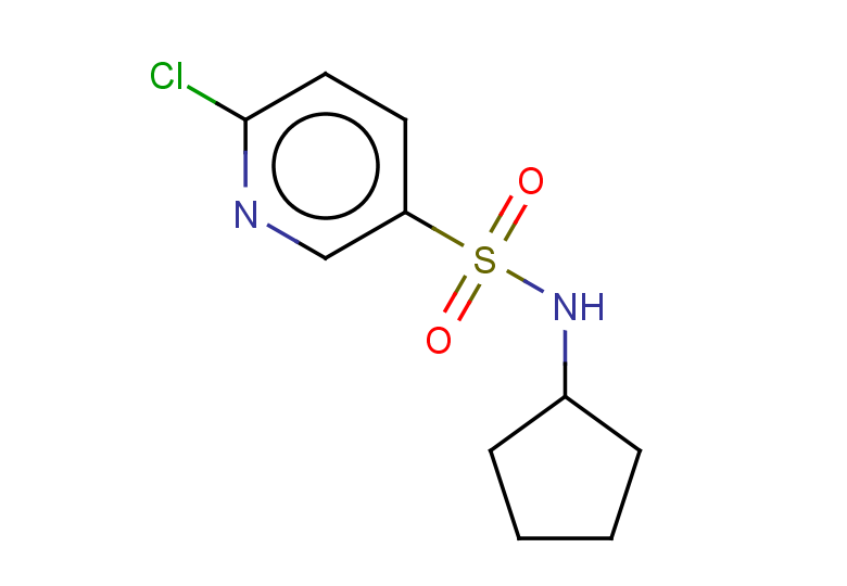 6-chloro-N-cyclopentylpyridine-3-sulfonamide