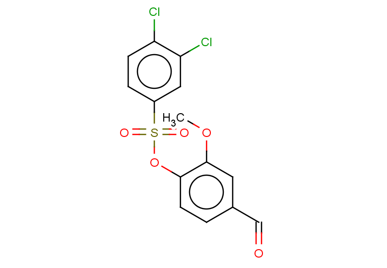 4-formyl-2-methoxyphenyl 3,4-dichlorobenzene-1-sulfonate
