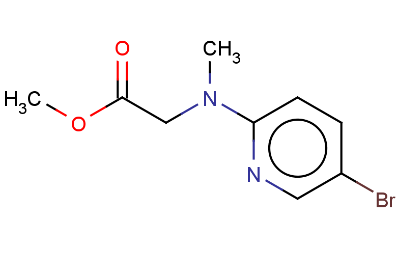 methyl 2-[(5-bromopyridin-2-yl)(methyl)amino]acetate
