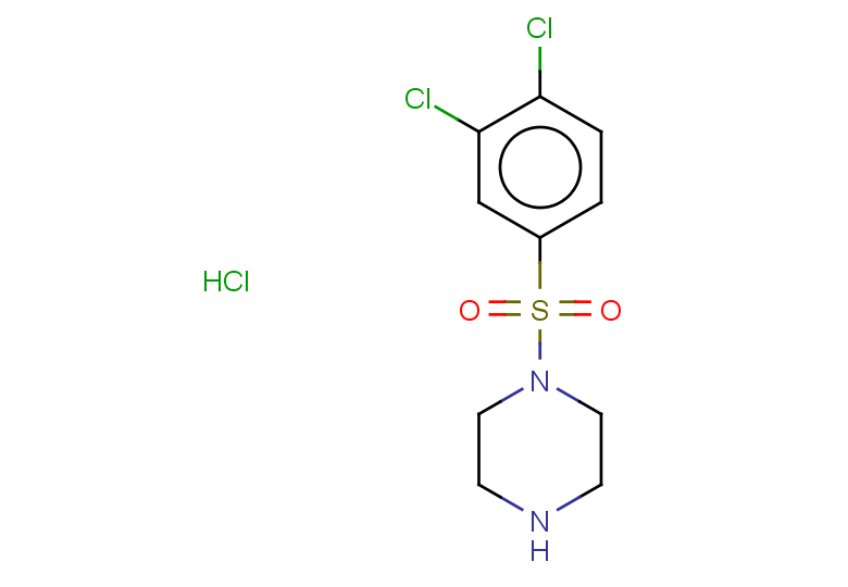 1-(3,4-dichlorobenzenesulfonyl)piperazine hydrochloride
