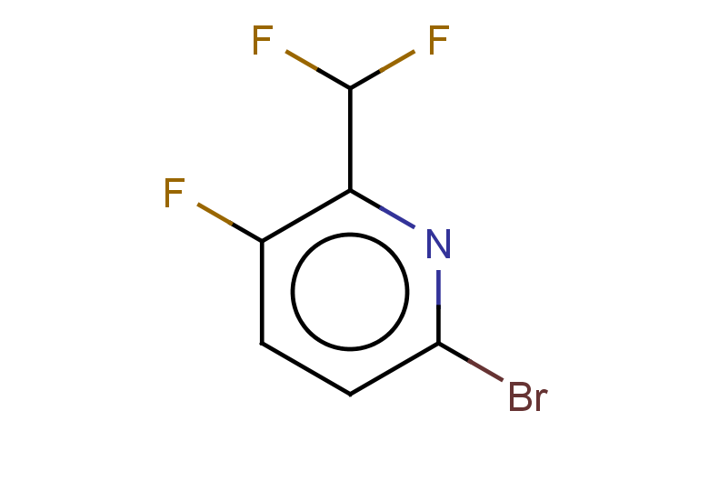 6-bromo-2-(difluoromethyl)-3-fluoropyridine