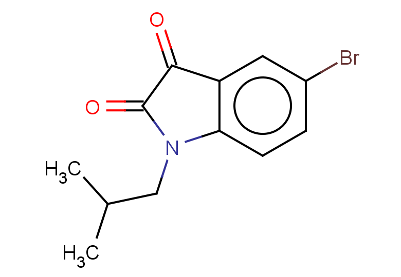 5-bromo-1-(2-methylpropyl)-2,3-dihydro-1H-indole-2,3-dione