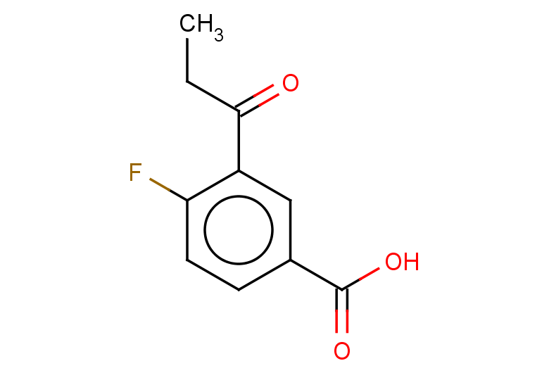 4-fluoro-3-propanoylbenzoic acid