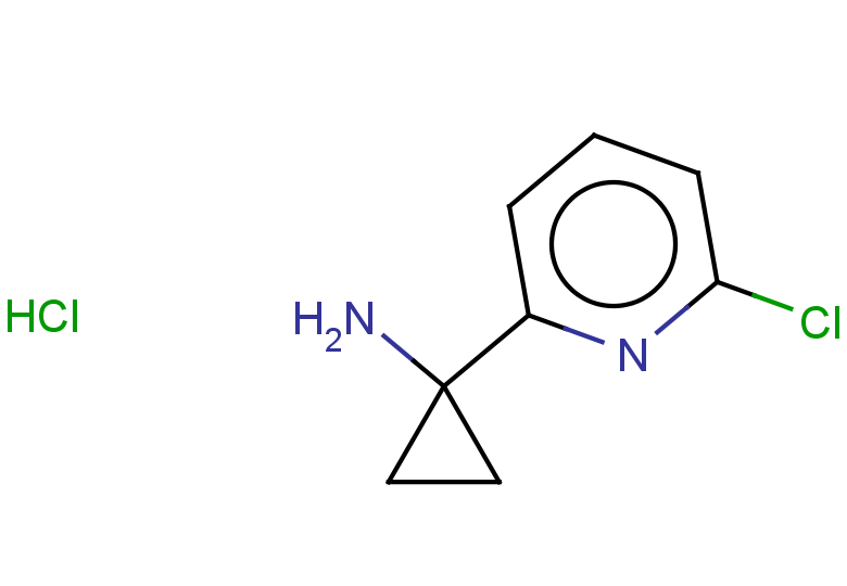 1-(6-chloropyridin-2-yl)cyclopropan-1-amine hydrochloride