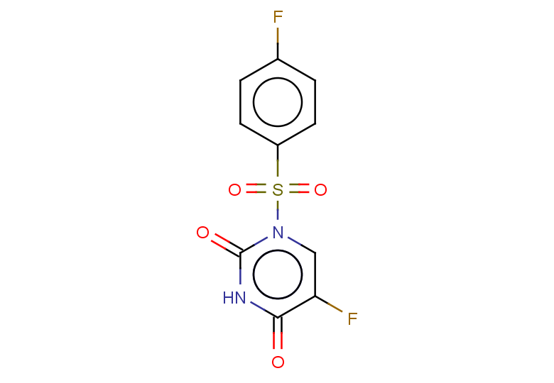5-fluoro-1-(4-fluorobenzenesulfonyl)-1,2,3,4-tetrahydropyrimidine-2,4-dione