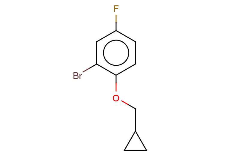2-bromo-1-(cyclopropylmethoxy)-4-fluorobenzene