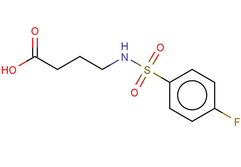 4-(4-fluorobenzenesulfonamido)butanoic acid