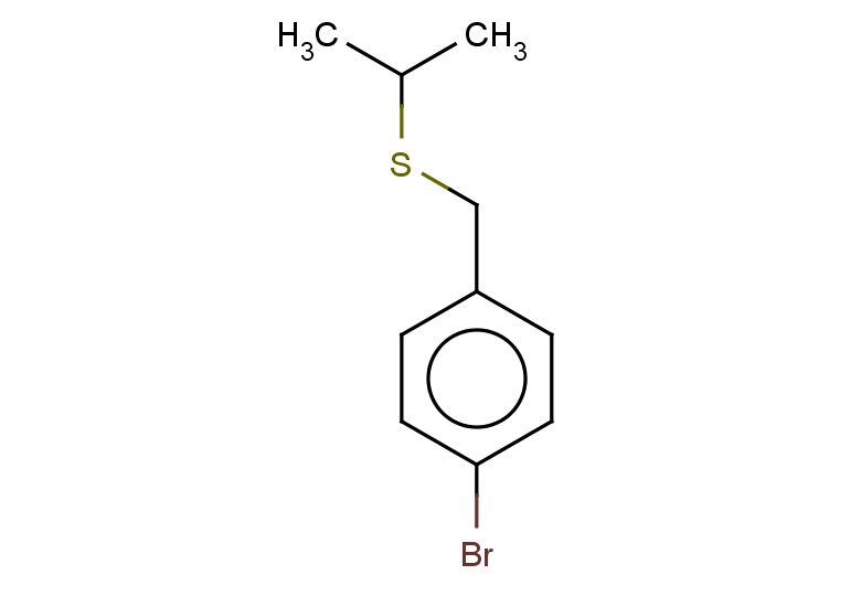 1-bromo-4-[(propan-2-ylsulfanyl)methyl]benzene