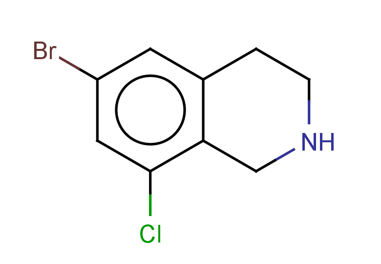 6-bromo-8-chloro-1,2,3,4-tetrahydroisoquinoline