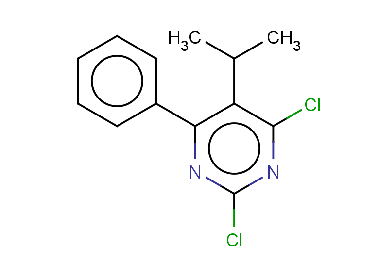 2,4-dichloro-6-phenyl-5-(propan-2-yl)pyrimidine