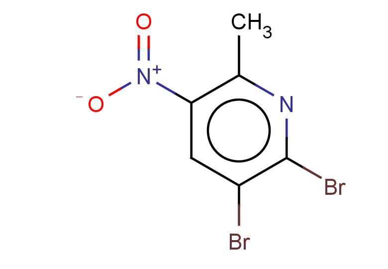 2,3-DIBROMO-6-METHYL-5-NITROPYRIDINE