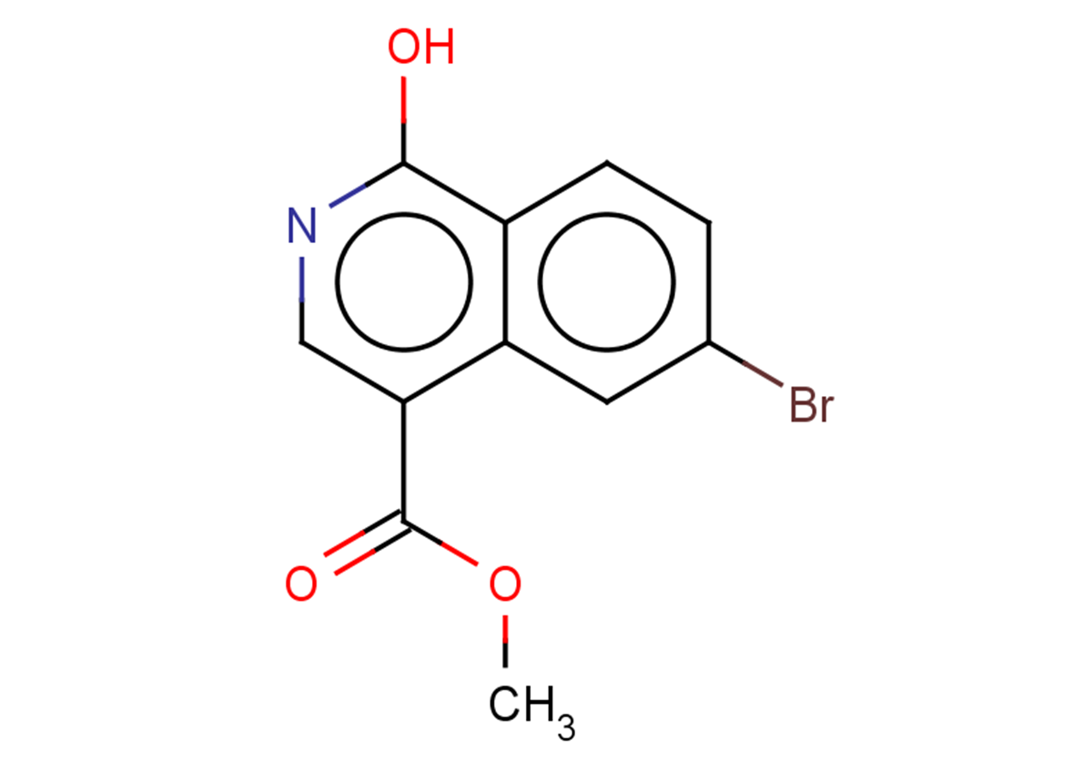 methyl 6-bromo-1-hydroxyisoquinoline-4-carboxylate