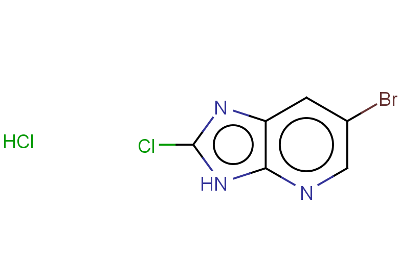 6-bromo-2-chloro-3H-imidazo[4,5-b]pyridine hydrochloride