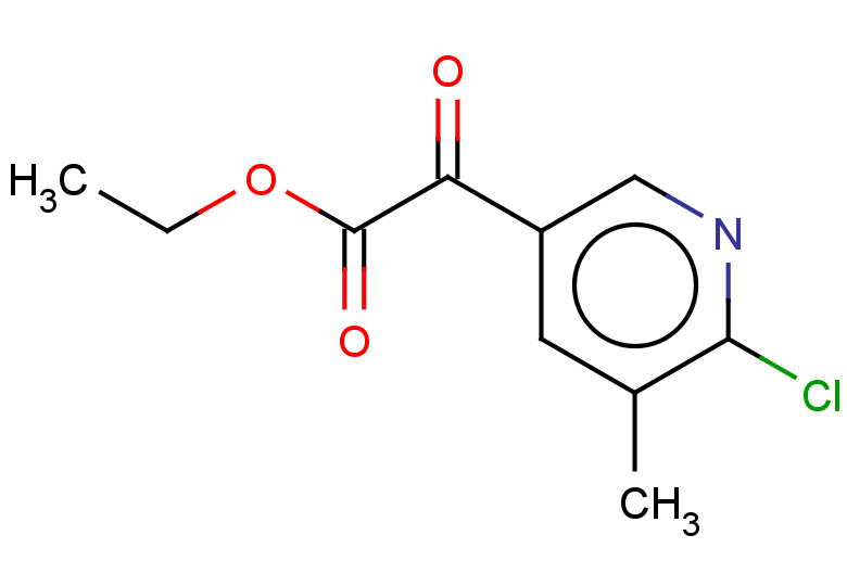 ethyl 2-(6-chloro-5-methylpyridin-3-yl)-2-oxoacetate