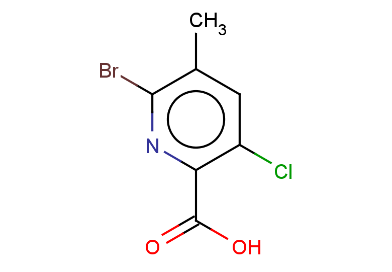 6-bromo-3-chloro-5-methylpyridine-2-carboxylic acid