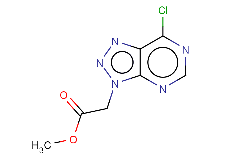 methyl 2-{7-chloro-3H-[1,2,3]triazolo[4,5-d]pyrimidin-3-yl}acetate