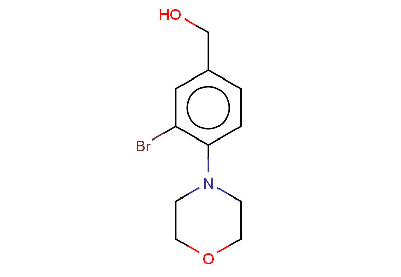 [3-bromo-4-(morpholin-4-yl)phenyl]methanol
