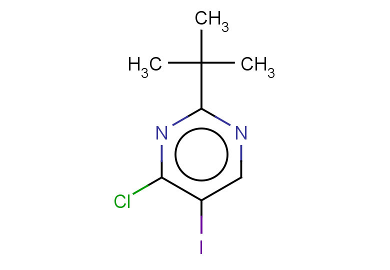 2-tert-butyl-4-chloro-5-iodopyrimidine