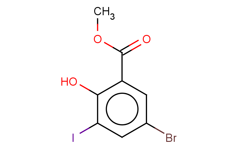METHYL 5-BROMO-2-HYDROXY-3-IODOBENZENECARBOXYLATE