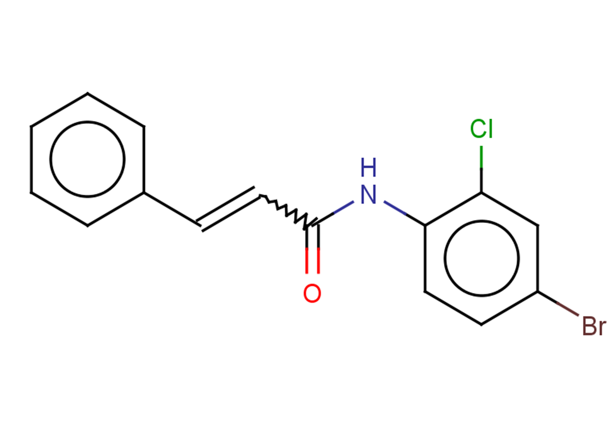 N-(4-bromo-2-chlorophenyl)-3-phenylprop-2-enamide