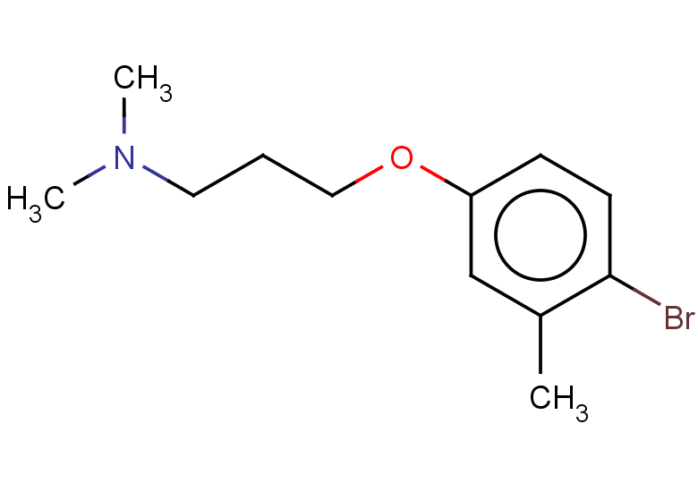 [3-(4-bromo-3-methylphenoxy)propyl]dimethylamine
