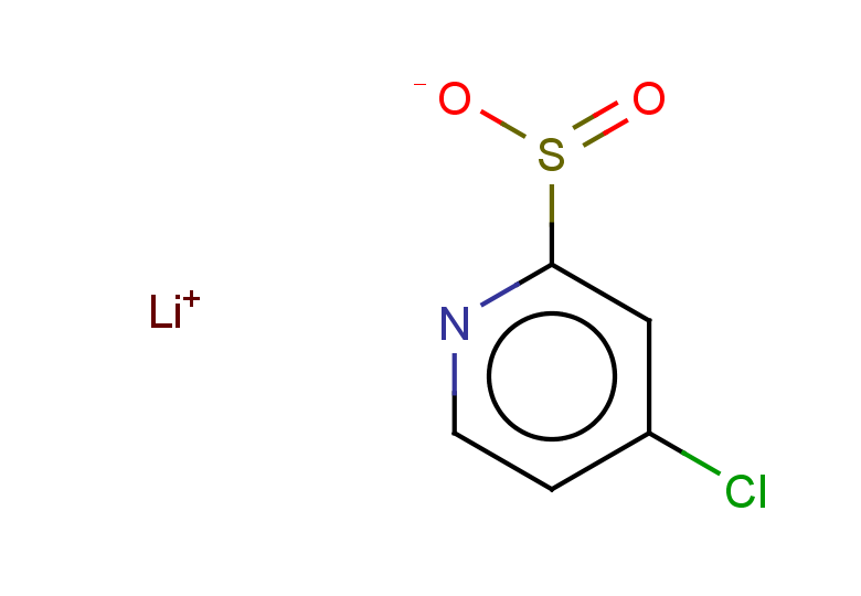 lithium(1+) ion 4-chloropyridine-2-sulfinate