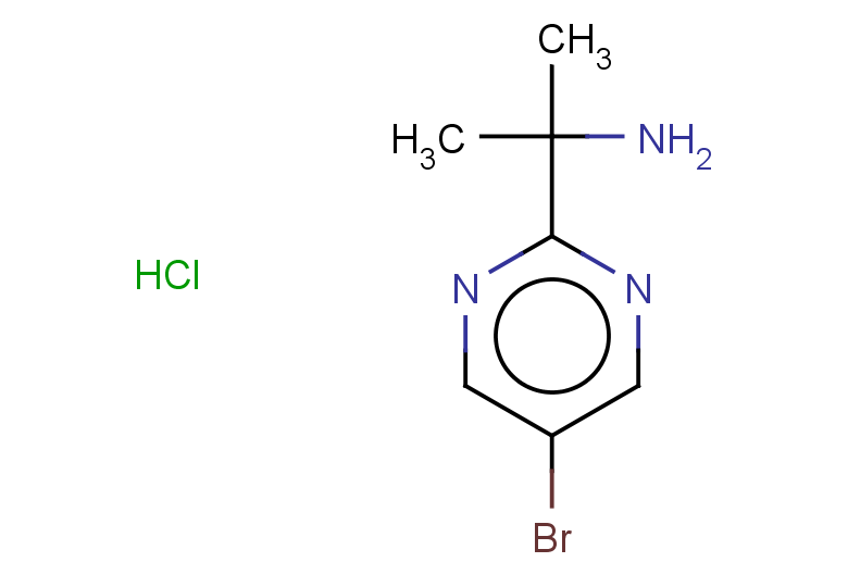2-(5-bromopyrimidin-2-yl)propan-2-amine hydrochloride