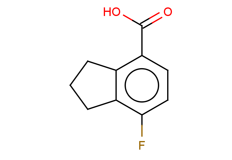 7-fluoro-2,3-dihydro-1H-indene-4-carboxylic acid