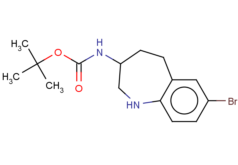 tert-butyl N-(7-bromo-2,3,4,5-tetrahydro-1H-1-benzazepin-3-yl)carbamate