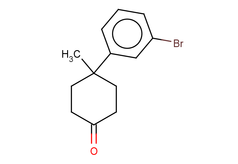 4-(3-bromophenyl)-4-methylcyclohexan-1-one