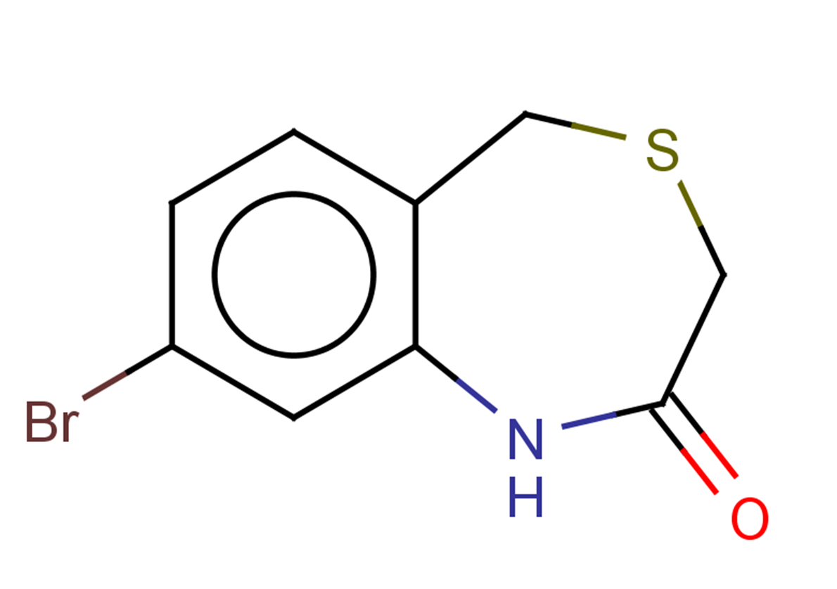8-bromo-1,2,3,5-tetrahydro-4,1-benzothiazepin-2-one