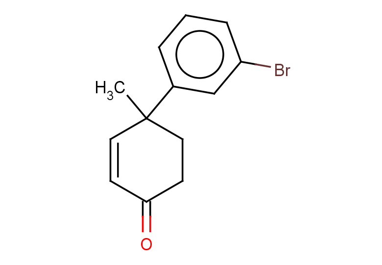 4-(3-bromophenyl)-4-methylcyclohex-2-en-1-one