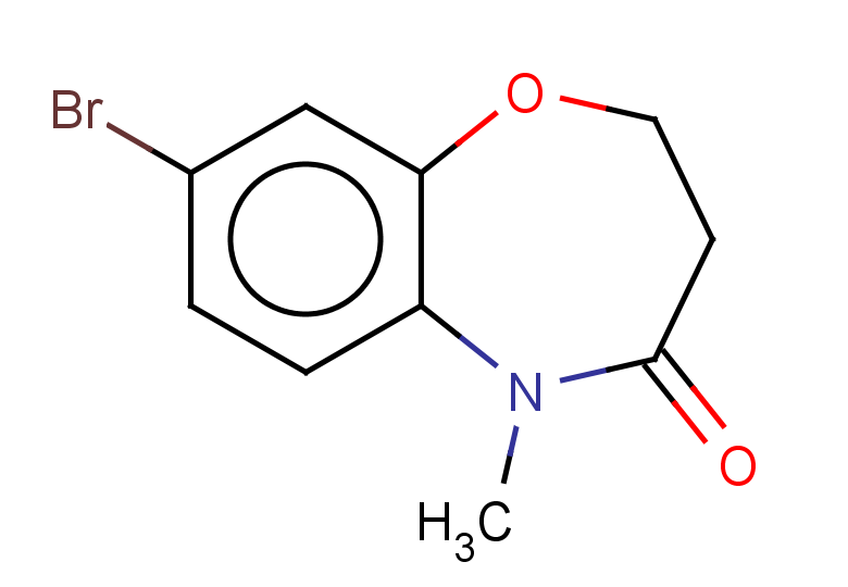 8-BROMO-5-METHYL-2,3,4,5-TETRAHYDRO-1,5-BENZOXAZEPIN-4-ONE
