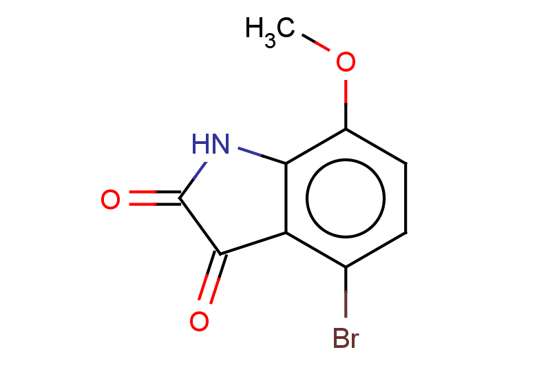 4-bromo-7-methoxy-2,3-dihydro-1H-indole-2,3-dione