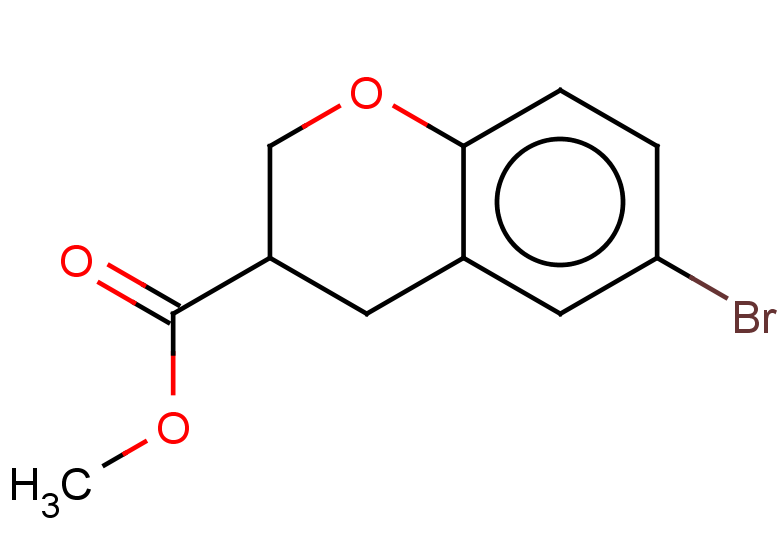 methyl 6-bromo-3,4-dihydro-2H-1-benzopyran-3-carboxylate