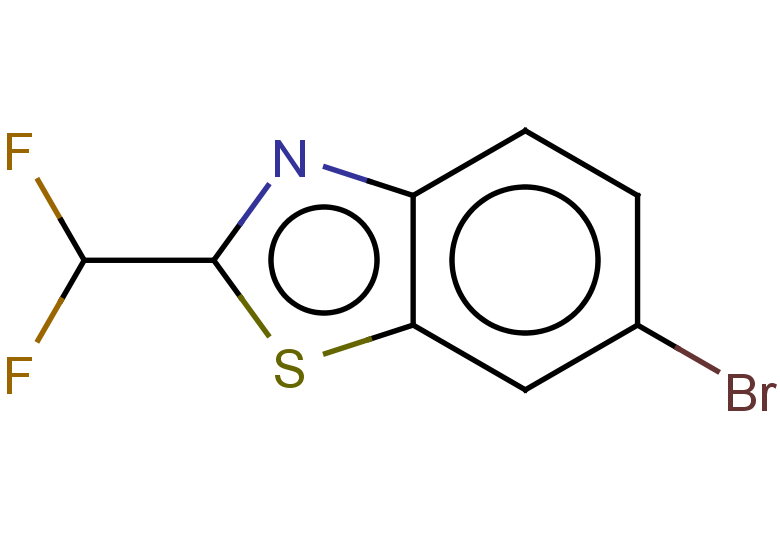 6-bromo-2-(difluoromethyl)-1,3-benzothiazole
