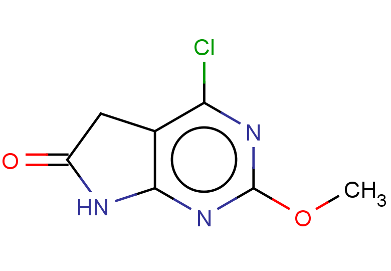 4-chloro-2-methoxy-5H,6H,7H-pyrrolo[2,3-d]pyrimidin-6-one