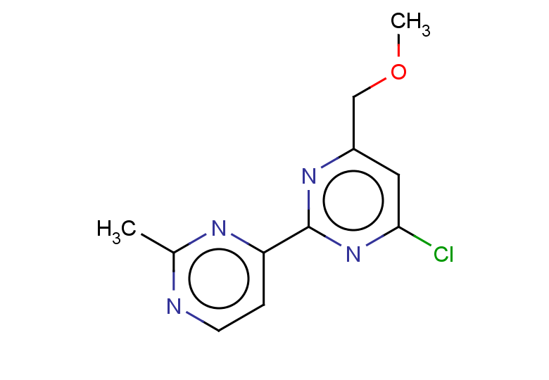 4-chloro-6-(methoxymethyl)-2-(2-methylpyrimidin-4-yl)pyrimidine