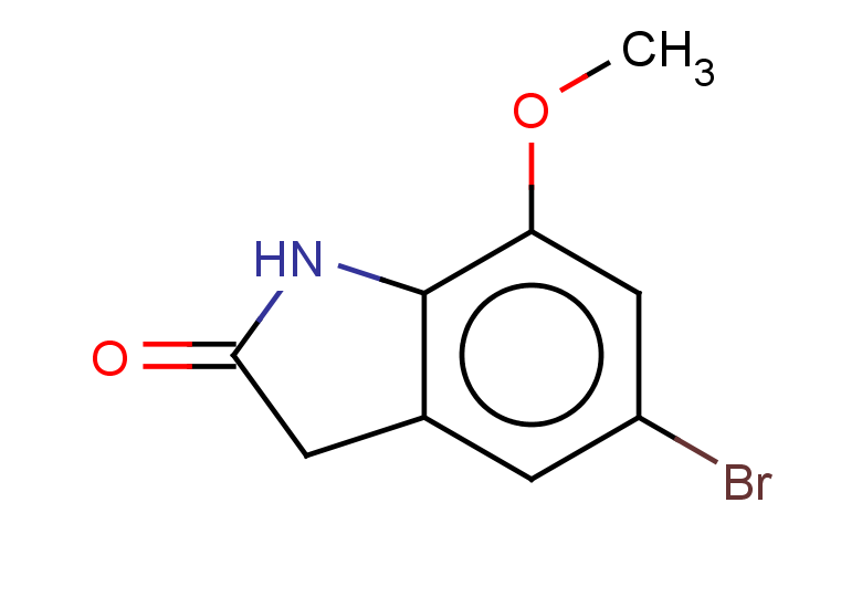 5-bromo-7-methoxy-2,3-dihydro-1H-indol-2-one