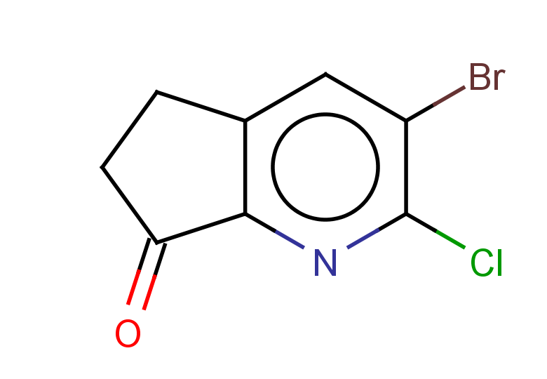 3-bromo-2-chloro-5H,6H,7H-cyclopenta[b]pyridin-7-one