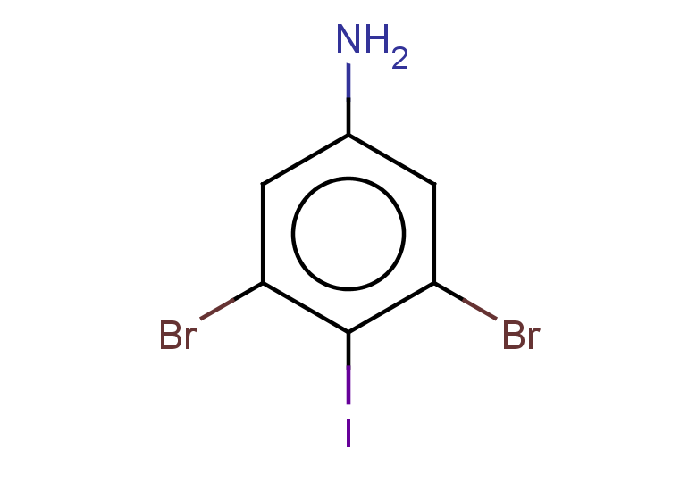 3,5-dibromo-4-iodoaniline