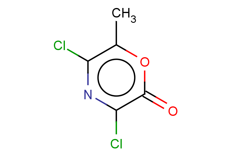 3,5-dichloro-6-methyl-2H-1,4-oxazin-2-one